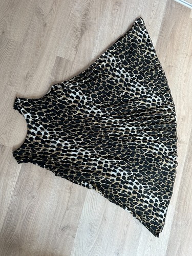 Süßes Hängerchen Etuikleidchen elastischer Chiffonstoff unterfüttert Onesize Leo - Bild 3 von 9