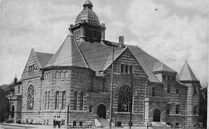 Greenfield Indiana~Methodist Episcopal ME Church~1908 CU Williams