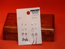 New A New Day 8Pc Earring Set