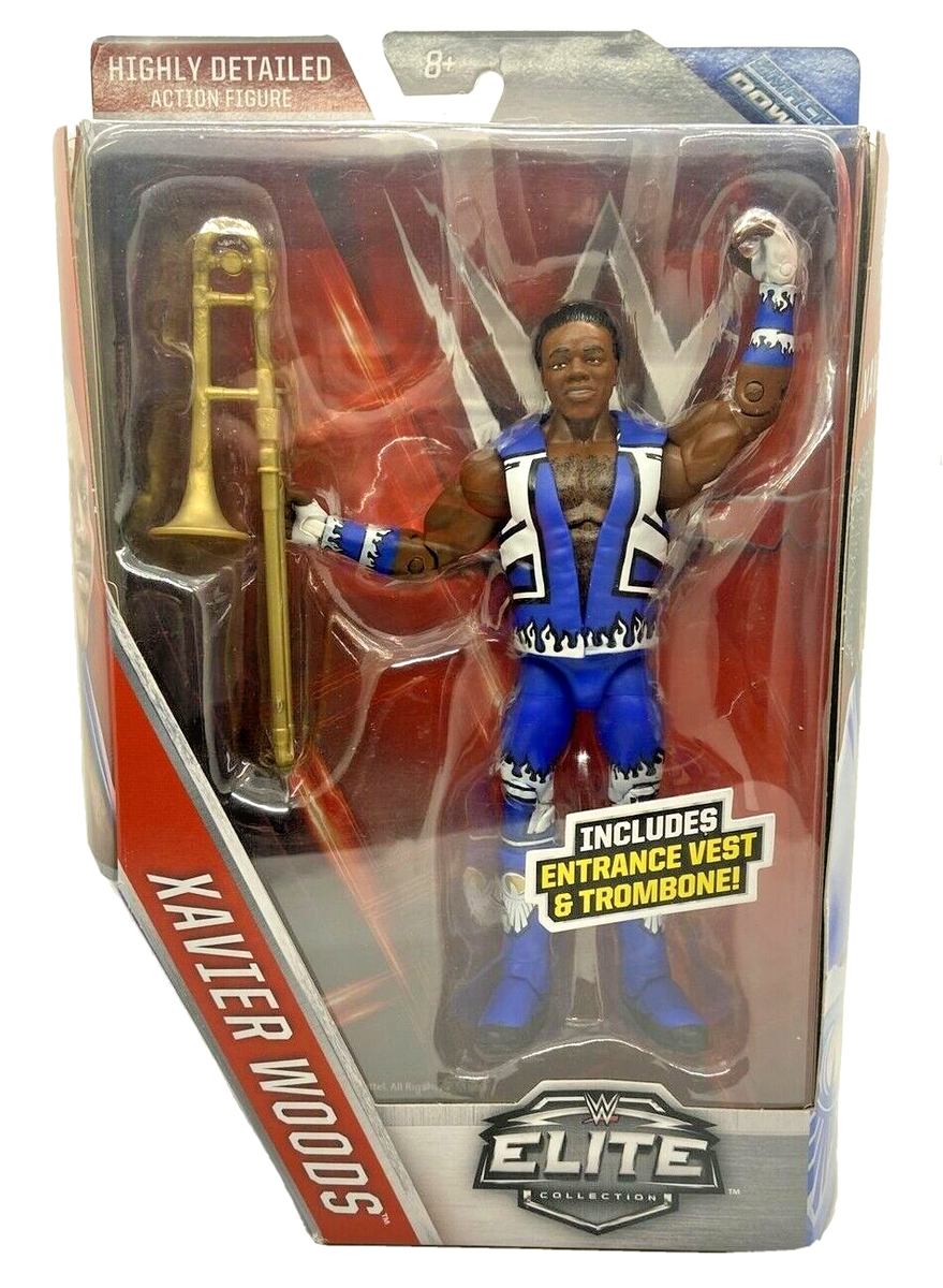 WWE Xavier Woods Elite Series 42 Wrestling Figure New Day