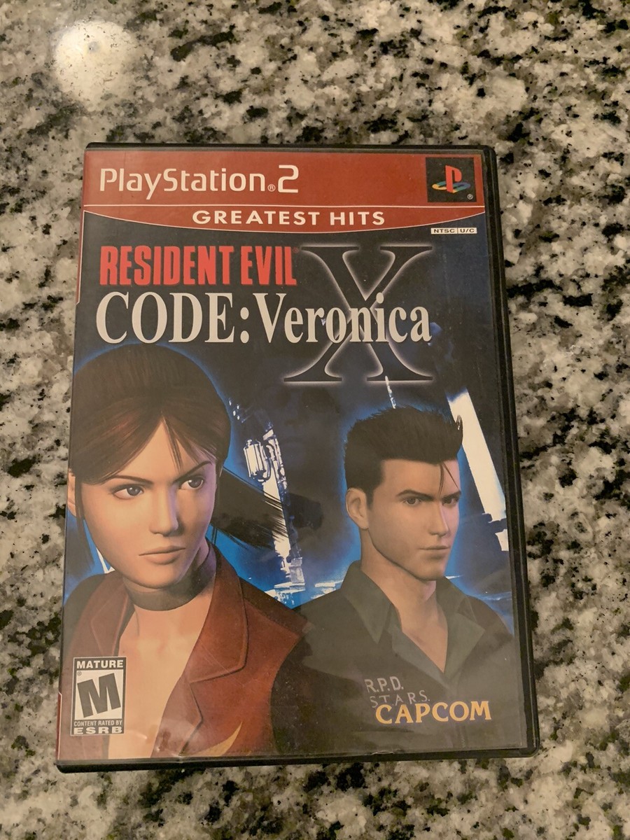 RESIDENT EVIL X: Code Veronica (PlayStation 2, PS2, Greatest Hits 