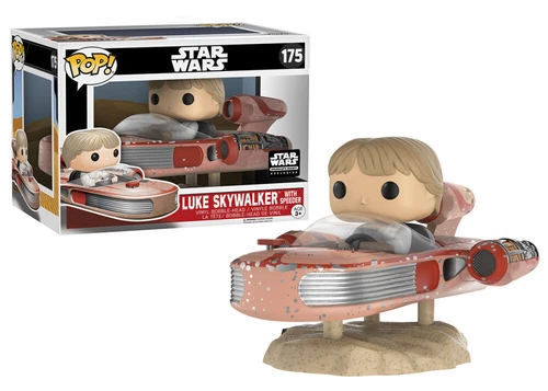 Funko Pop! Rides: Star Wars - Luke Skywalker (w/ Landspeeder) - Smuggler's...