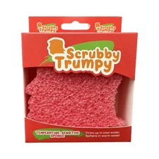 Scrubby Trumpy -Cleaning Sponge and Dish Scrubber Colorway- Republican Red