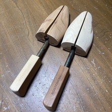 Bostonian Mens Large Shoe Tree Insert Set Pair Wood Cedar