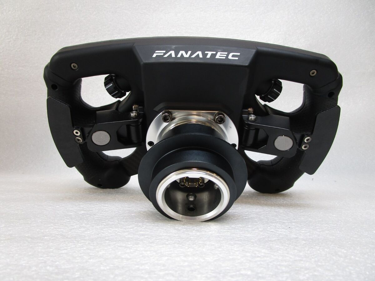 Fanatec ClubSport Steering Wheel Formula V2.5 F1 Black White Fanatec ClubSport Steering Wheel Formula V2.5 F1 Black White