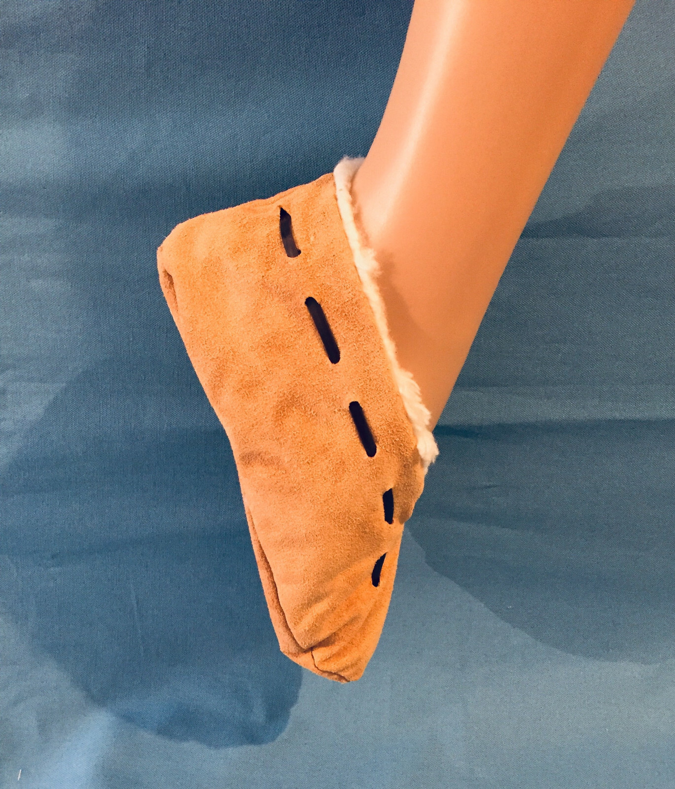Damen Plüsch Fell Hausschuhe Pantoffeln flauschig stylisch  Fluffy Flat Gr.36-41