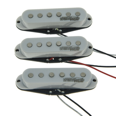 White Wilkinson Lic ST Vintage Voice Single Coil Pickups for Fender Stratocaster