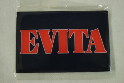 EVITA Logo Fridge Magnet New Official As In Theatre Sale Rare