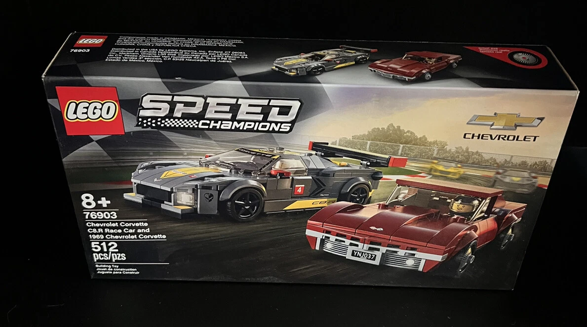 LEGO® 76903 Speed Champions Chevrolet Corvette C8.R Race Car et