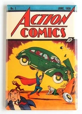 Action Comics #1 FRIDGE MAGNET comic book superman