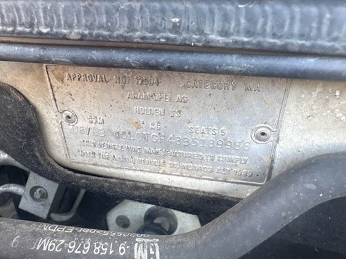 2003 Holden Astra TS Right Rear Door Trim 01-04 Models #B424 - Picture 12 of 12
