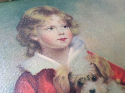 Vintage Print Framed 