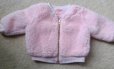 Cat And Jack Baby/Infant Jacket Furry Size 6-9 Months Pink 