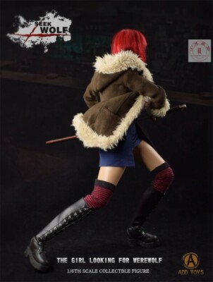 ADDTOYS 1/6スケール コレクタブルフィギュア シークウルフ AD01 ADD TOYS AD01 1/6 Seek Wolf Girl Wolverine Yukio Female Action