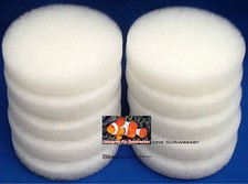 5 x Filtervlies  130 mm Ø passend für Eheim Ecco 2213 Classic 250  /  25 mm dick