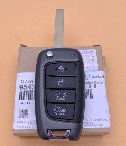 NUEVO MANDO A DISTANCIA LLAVE ESTILO ABATIBLE HYUNDAI ELANTRA 2021 OEM NYOMBEC4TX2004 95430-AA000 - Imagen 2 de 3
