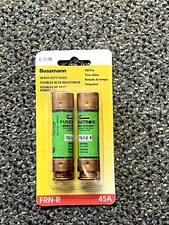 Bussman BP/FRN-R-45 45 Amp 250Vac 4 Sets (8 Total)