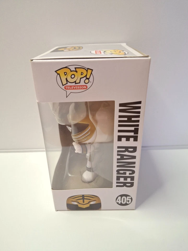 Funko Pop ! White Ranger 405 Power Rangers - Photo 2/4