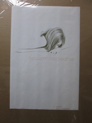 If you want to be loved. Love artist sketch Vintage Poster drawing Inv#G3463