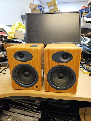 Audioengine A5 Active/Passive Speakers NOT FULLY TESTED-- SPARES OR  REPAIR