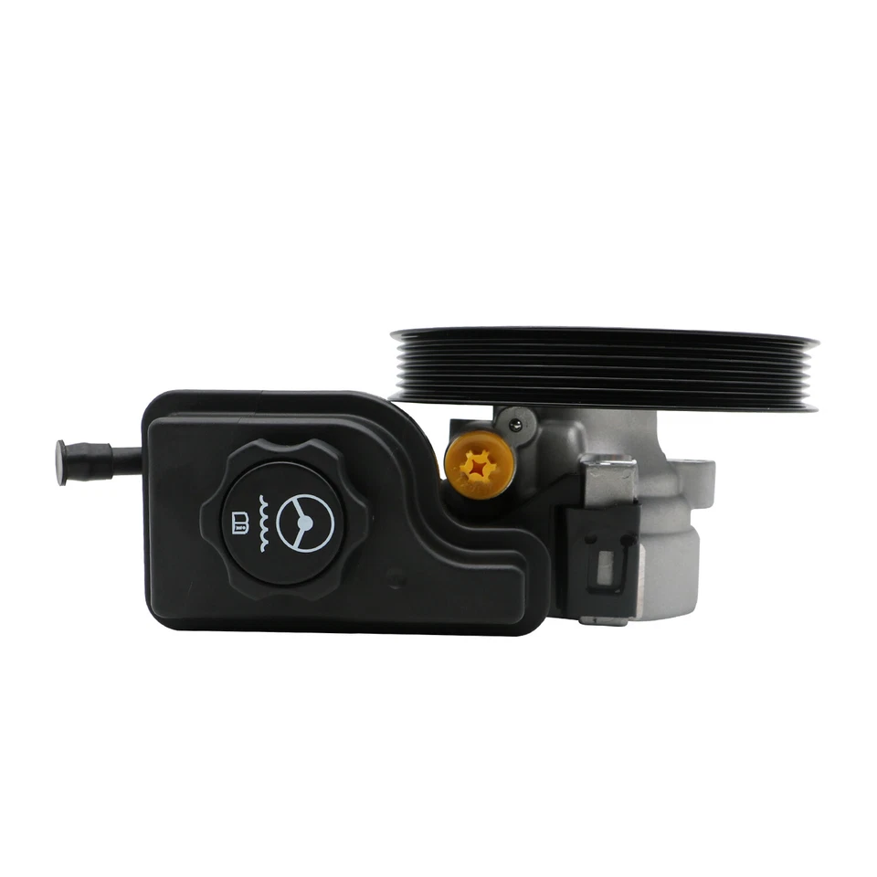 Power Steering Pump w/ Pulley & Reservoir Fits 06-11 Buick Lucerne Cadillac DTS - Image 2 of 4