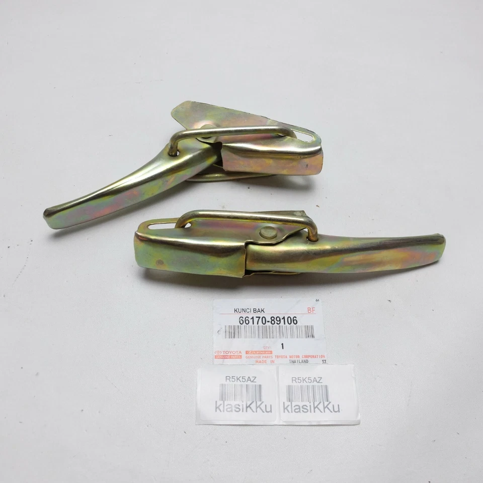 Manija de puerta trasera pestillo exterior compatible con camioneta TOYOTA HILUX LN50 LN81 84-95 Foto 3 de 4