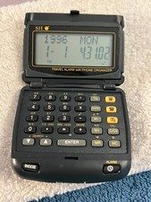 Vintage Seiko Instruments SII Travel Alarm Phone Organizer OH5578