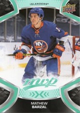 2021-22 Upper Deck MVP #13 Mathew Barzal New York Islanders