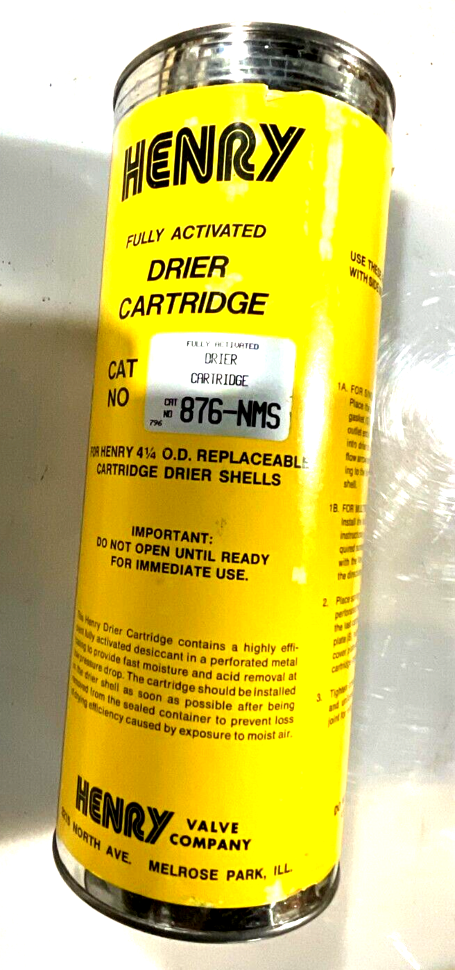 Henry 876-NMS Filter/Driers, Replaceable Cores for Brass Drier Shells 4 ...