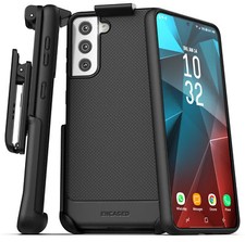 For Samsung Galaxy S21 Plus - Belt Clip Case, Slim Grip Phone Cover w/ Holster