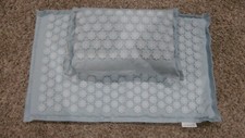   	Ajna Acupressure Mat and Pillow Set Sky Blue 