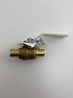 3/4'' ProFlo Ball Valve Full Port Crimp PEX Brass LL 400 WOG PFX462F New