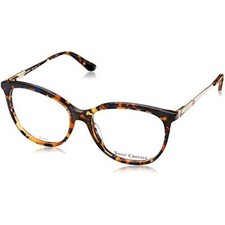 NEW Juicy Couture JU167 0IPR Blue Havana Eyeglasses 52mm with Juicy Case