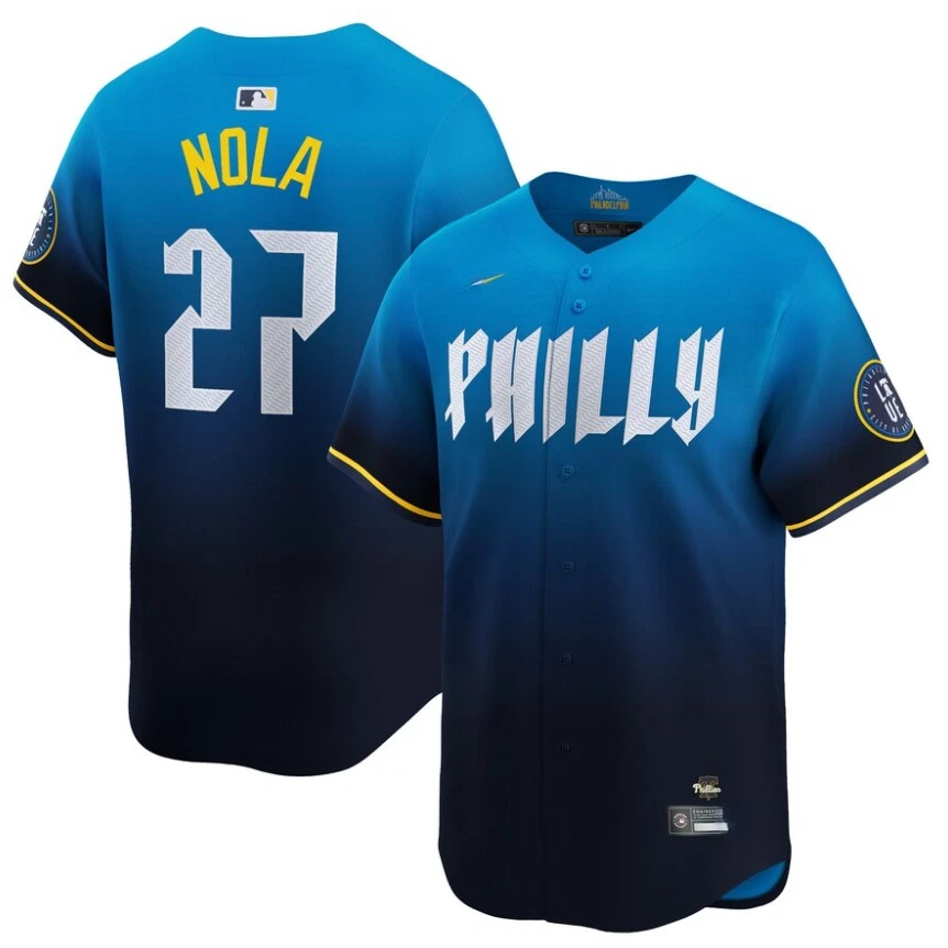 Phillies Men's 2024 Blue City Connect Jersey