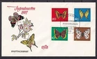 w1914/ Germany Butterfly FDC Cover 1962