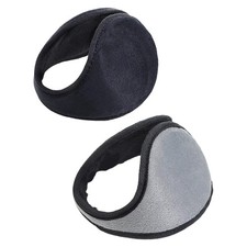 Pack of 2 Warm Plush Earmuffs Adjustable Ear Cover for Women and Men