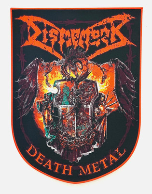Dismember - Death Metal ORANGE Border Licensed WOVEN Back Patch SOLD OUT Direct