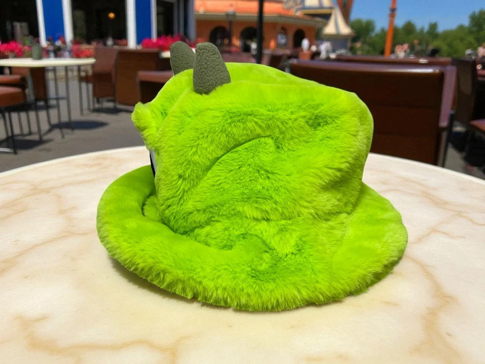 Tokyo Disney Resort Mike Wazowski Sombrero Cubo Monsters Inc Gorra Esponjosa Japón Foto 2 de 4