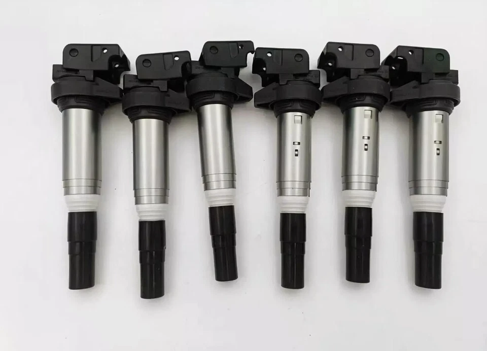 6PCS Delphi Ignition Coil Metal For BMW X3 X5 325 335 535 12138616153 Foto 3 de 4