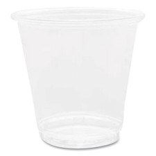 PET Plastic Cups 3 oz Clear 2500/Carton CKC3