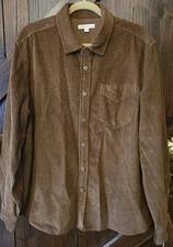 FRYE AND CO. XL TOFFEE LONG SLEEVED BUTTON DOWN SHIRT NEW WITH TAGS 100% COTTON