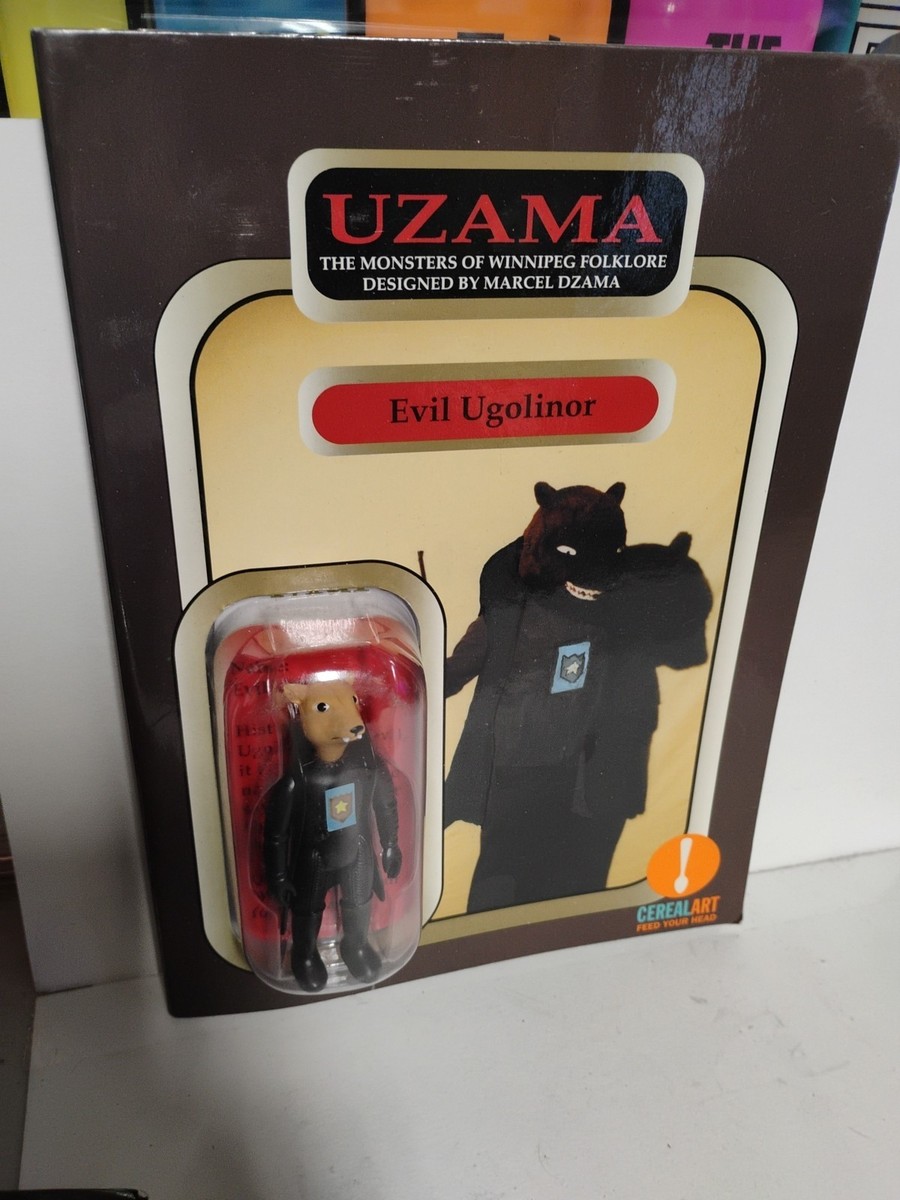 Marcel Dzama 2004 Cereal Art Action Figure Uzama Set Of 6 Rare