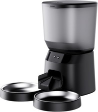 KATALIC Automatic Cat Feeder for Two Cats, 2.4G WiFi APP Control, Timed/Portion