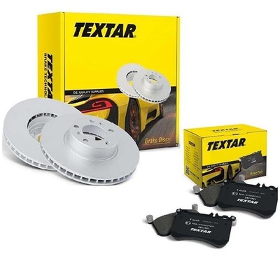 Textar Bremsscheiben + Bremsbeläge vorne für Citroen Xsara Peugeot 206