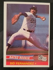 1984 Donruss #44 Sid Fernandez RC NM-MT Low Shipping Rookie Card