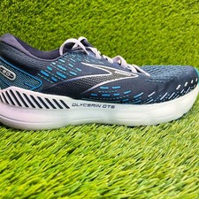 Brooks Glycerin GTS 20 Womens Size 8 Blue Purple Athletic Running Shoes Sneakers