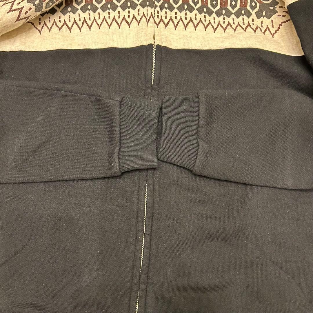 Full Count Snow Pattern Sweat FULLCOUNT ZIP Nordi… - image 6