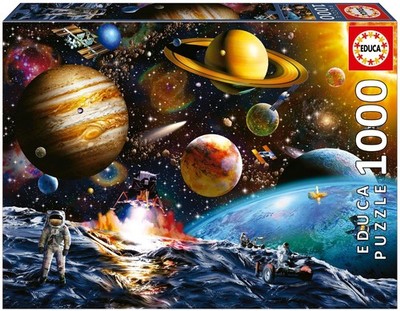 NEW Educa Jigsaw Puzzle 1000 Pieces 14+ Ages Asteroid Mission