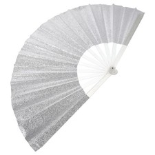 Fan Large Foldable Hand Handheld Festival Glitter Folding Fan-hand