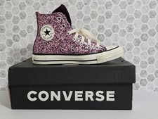 Converse Chuck Taylor All Star Hi Purple Pink Glitter Sneaker Women's Size 6
